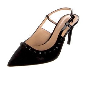 Barbara Bui Paris Slingback Heels with Studs